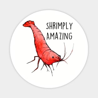 Shrimply Amazing Magnet